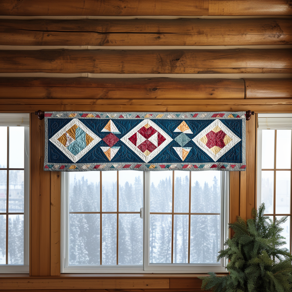 Rustic Elegance Quilted Valance Entryway Ideas Native American Gifts Online