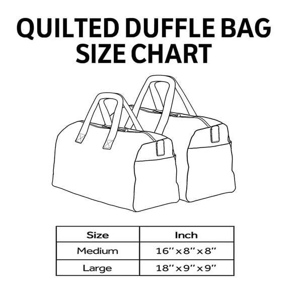 Sheep Haven Quilted Duffle Bag Best Duffel Bag For Women Gifts For Mom - Image 2