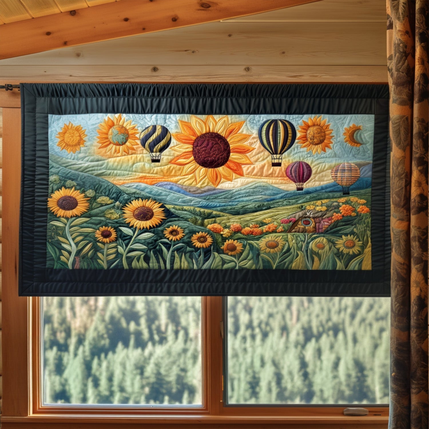 Sunspire Journey Quilted Valance Entrance Way Ideas Flower Lavender Gifts For Women