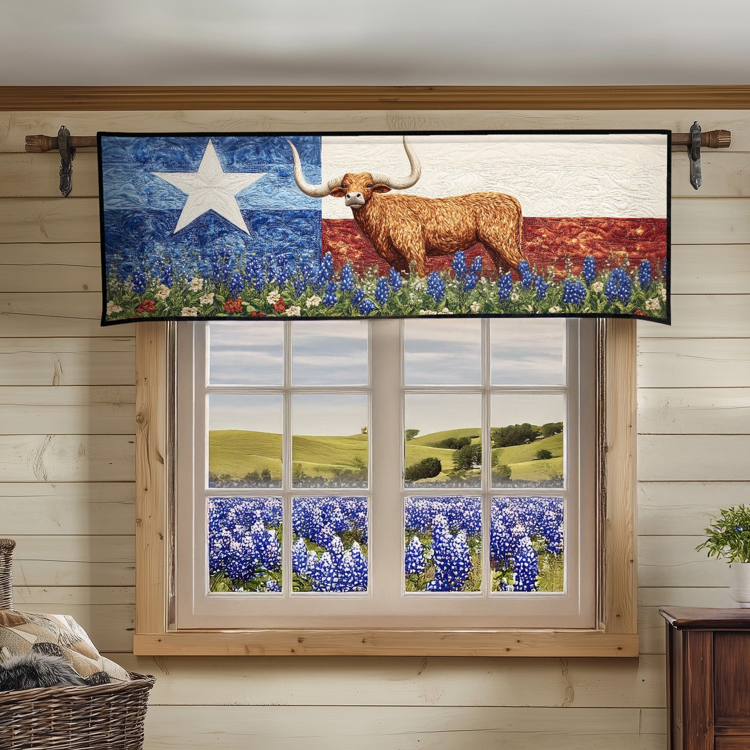 Texas Breeze Quilted Valance Front Door Entryway Ideas Sunflower Mother's Day Gifts