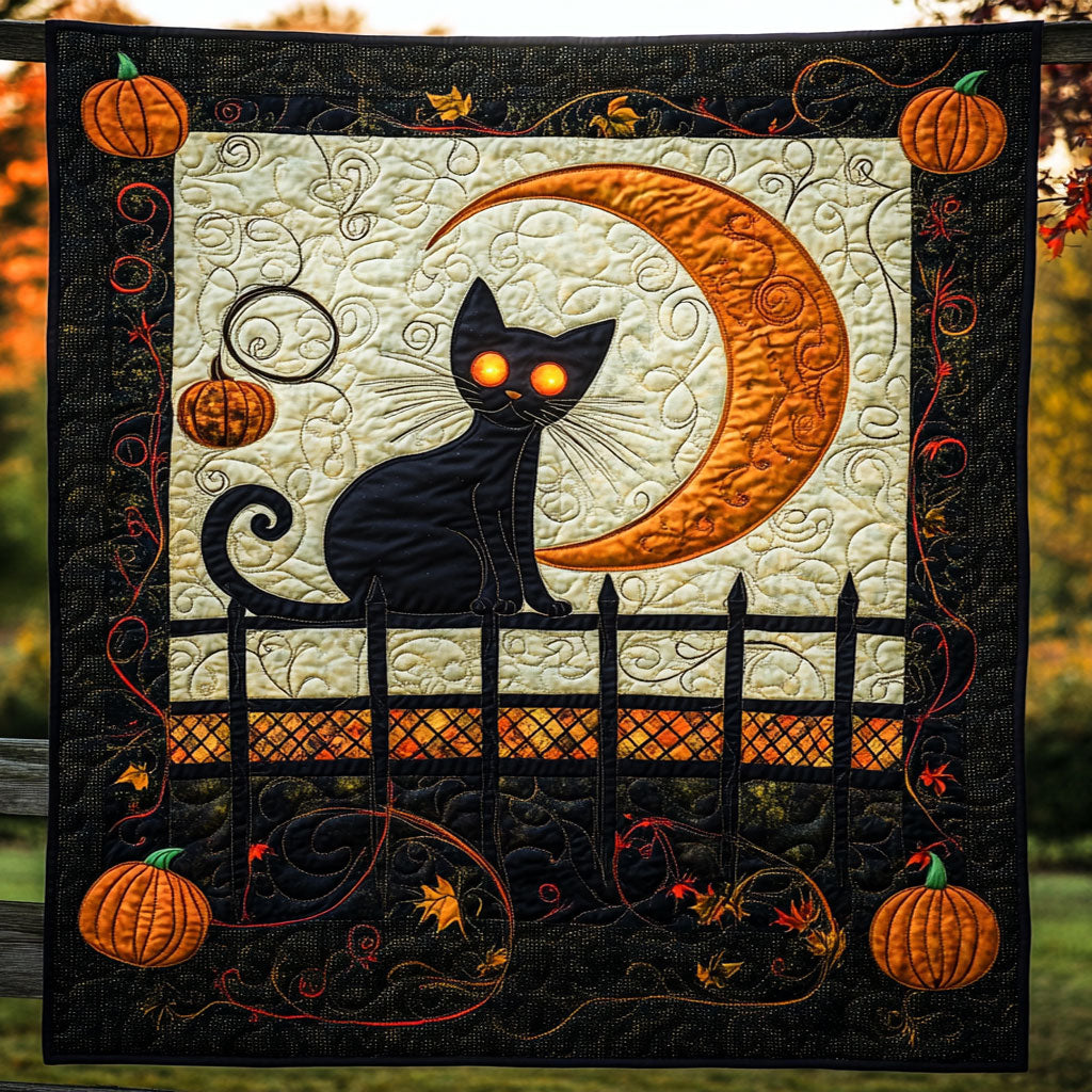 The Bewitched Fence Quilt Perfect Holiday Gift for Blanket Lovers