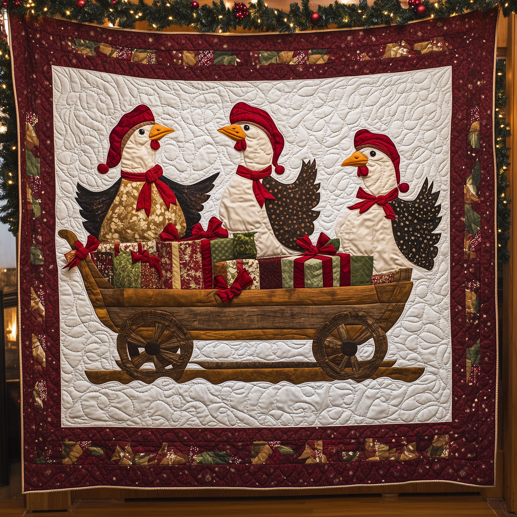 The Christmas Load Quilt Perfect Housewarming Gift with Quilt Blanket