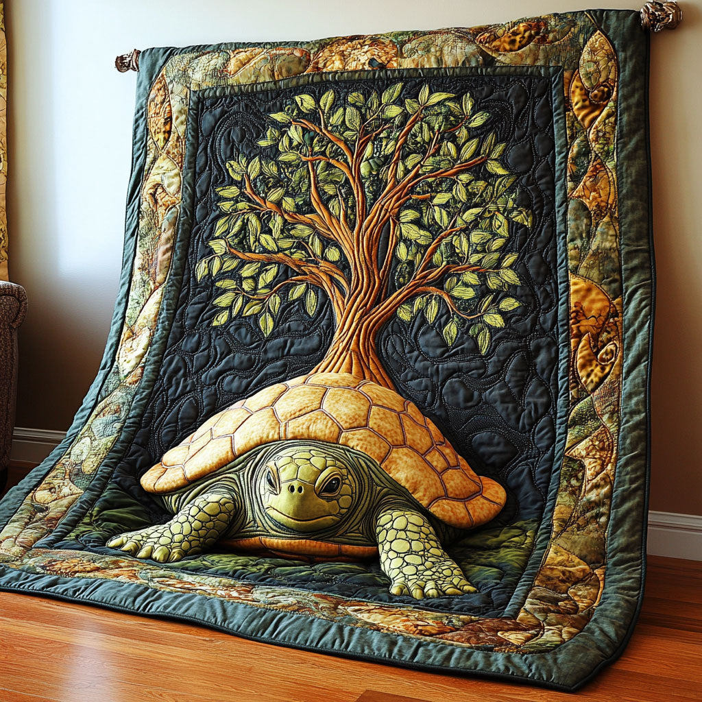 The Turtles Mission Quilt Home Essential Gift Cozy Quilt Blanket