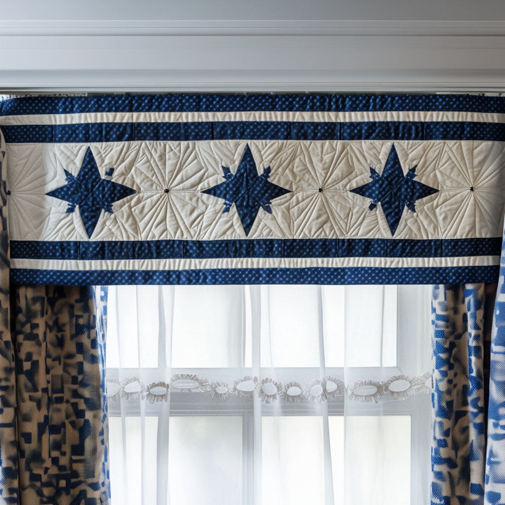 Timeless Cabin Chic Quilted Valance Home Front Door Design Christian Gifts For Dad