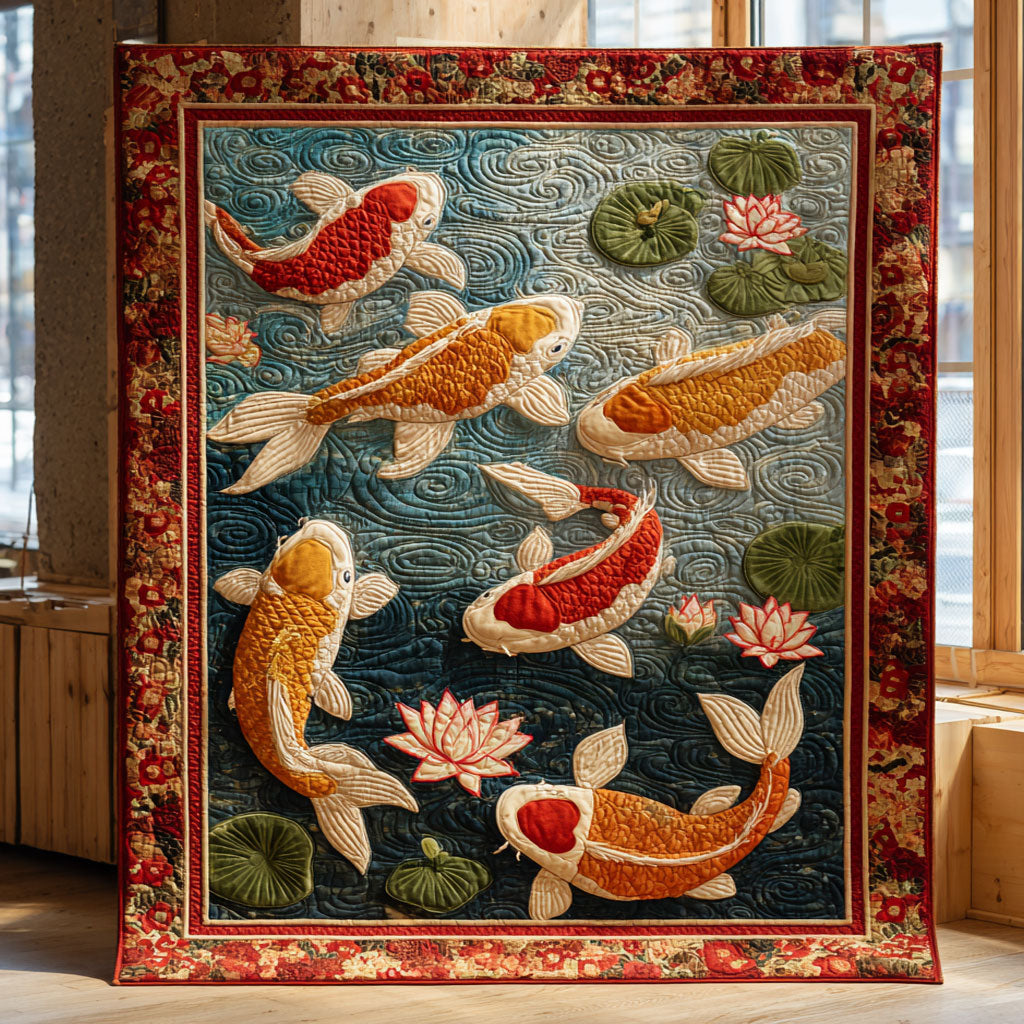 Whispering Pond Quilt Classic Quilt Blanket for Cozy and Warm Nights