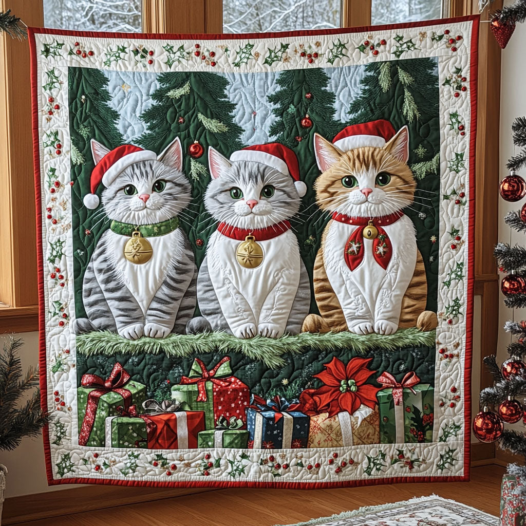 Winter Companions Quilt Perfect Quilt Blanket Gift for Family and Friends