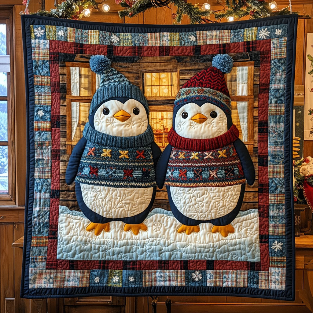 Winter Pair Quilt Perfect Holiday Gift for Blanket Lovers