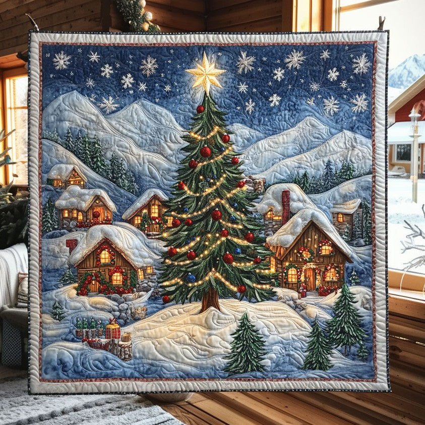 Winter Village Quilt Stylish Quilt Blanket to Upgrade Your Bedroom