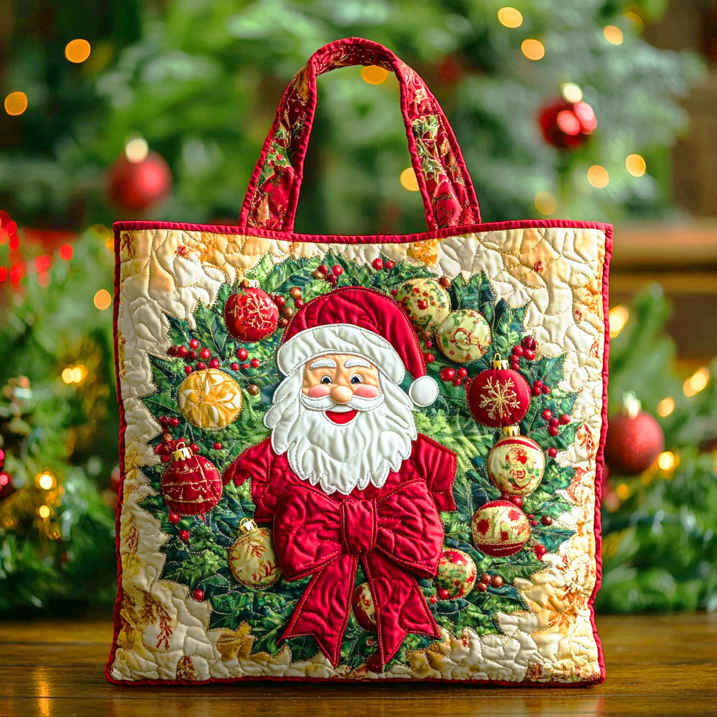 Yuletide Glow Quilted Tote Bag Everyday Tote Bag Mother S Day Gift Ideas